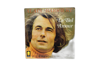 Alain Barriere Le Bel Amour 45 Rpm Vinyl Record Albatros