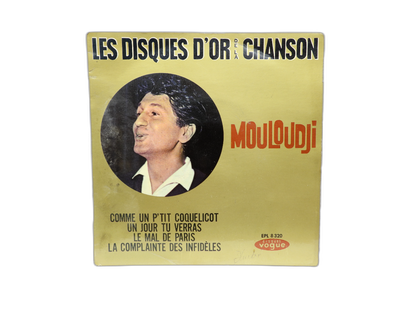 Mouloudji Les Disques D'or De La Chanson 45 Rpm Vinyl Disques Vogue