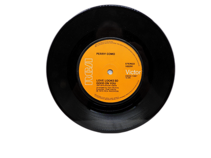 Perry Como 7 Inch Vinyl 45 Rpm and I Love You So / Love Looks So Good on You Rca