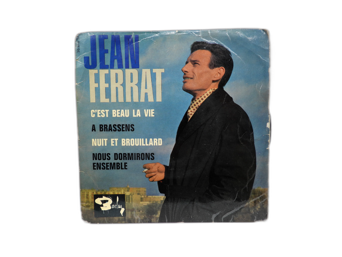 Jean Ferrat 45 Rpm Vinyl Record Barclay 70613