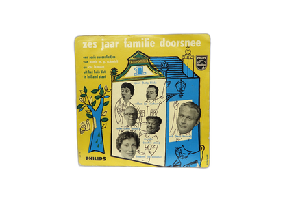 Zes Jaar Familie Doorsnee No. 1 Vinyl Record 45 Rpm Philips