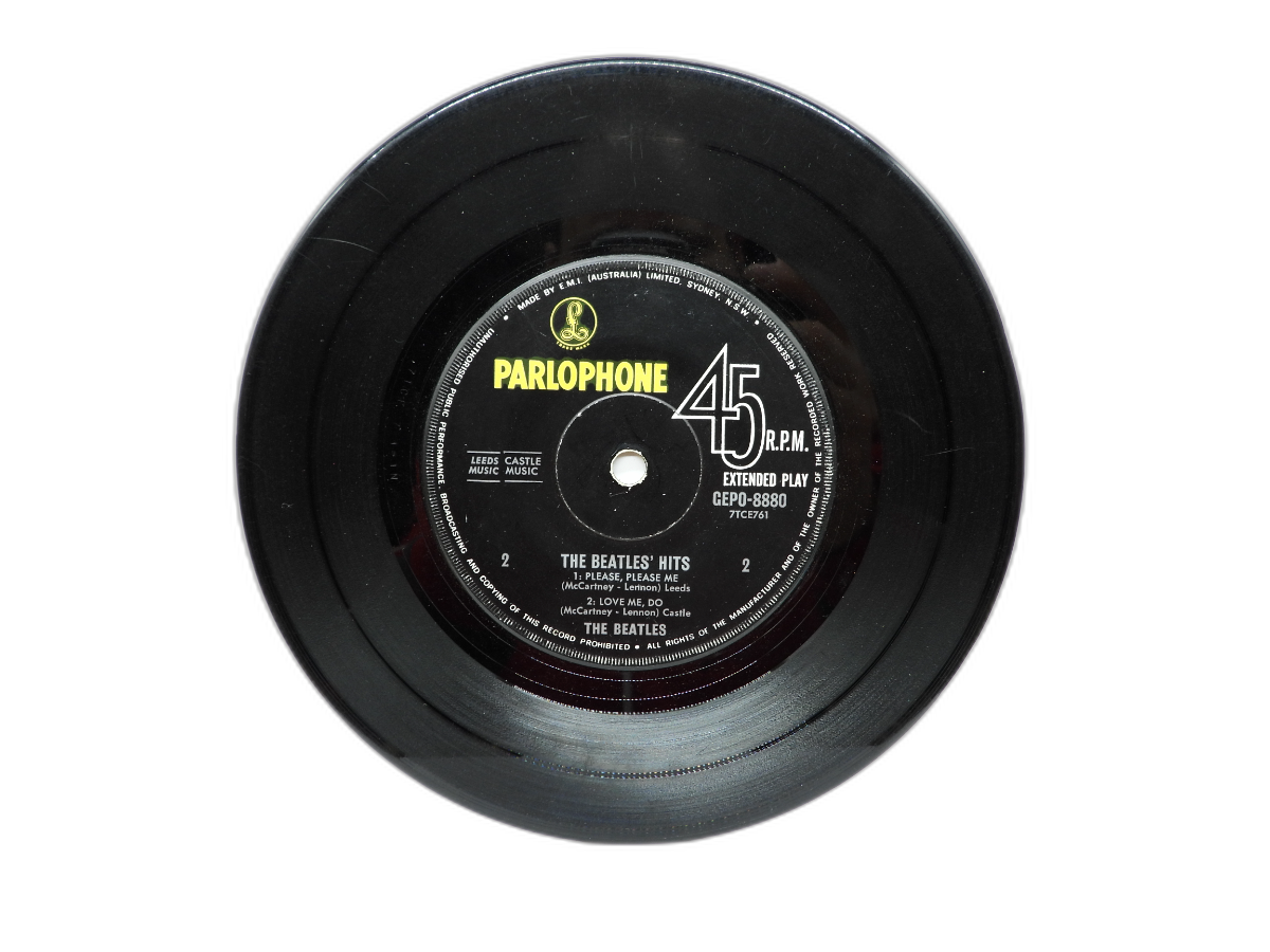 The Beatles Hits 45 Rpm Extended Play Vinyl Parlophone Gepo 8880