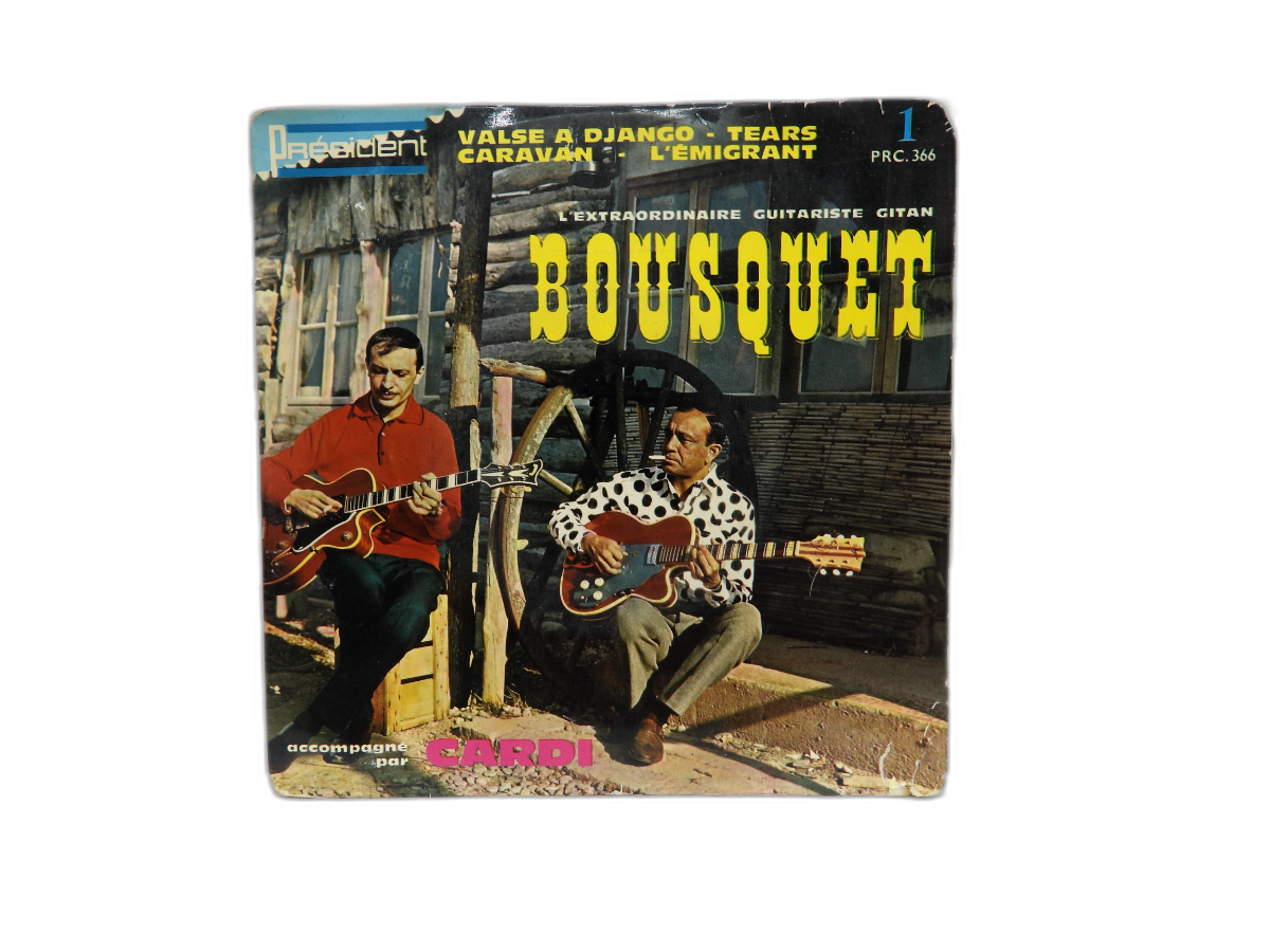 Bousquet Valse a Django / Tears 45 Rpm Vinyl Record Président