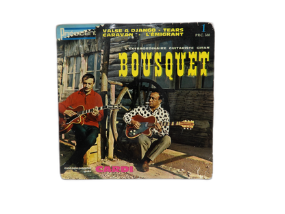 Bousquet Valse a Django / Tears 45 Rpm Vinyl Record Président