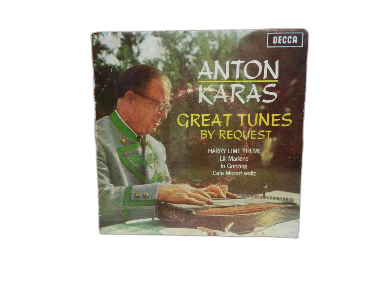 Anton Karas Great Tunes By Request 45 Rpm Vinyl Decca