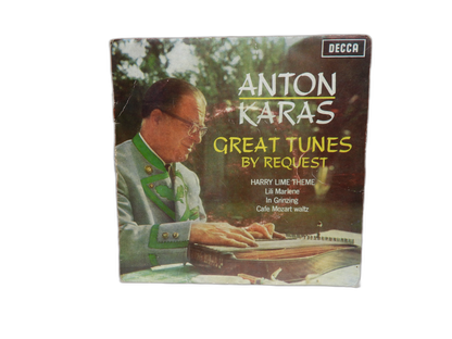 Anton Karas Great Tunes By Request 45 Rpm Vinyl Decca