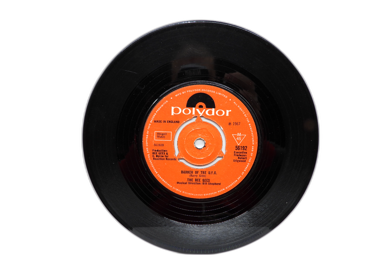 Bee Gees Massachusetts Barker of the U.f.o. 7" Vinyl Single Polydor 56192