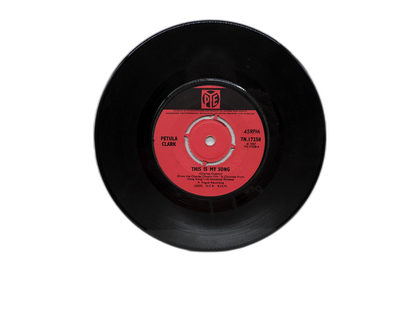 Petula Clark This Is My Song / the Show Is Over 7" Vinyl Single 45 Rpm Pye