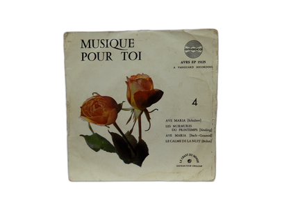 Amadeo Musique Pour Toi No 4 45 Rpm Vinyl Ep