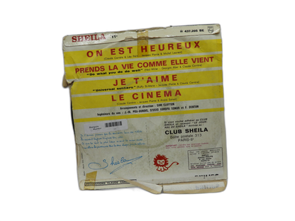 Le Cinema Ep By Sheila 45 Rpm Vinyl Record Philips