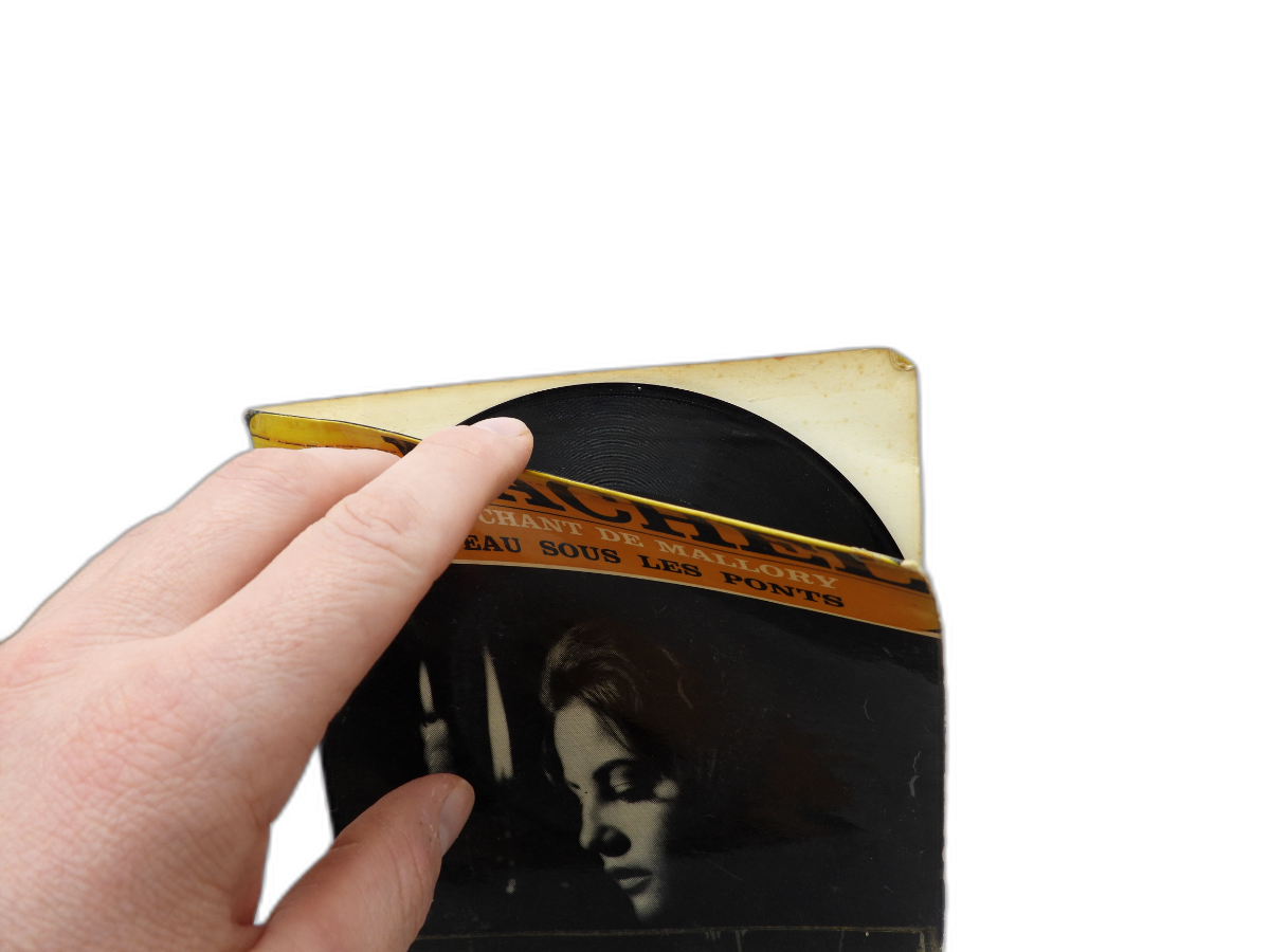 Rachel Le Chant De Mallory / L'eau Sous Les Ponts 45 Rpm Vinyl Record Barclay