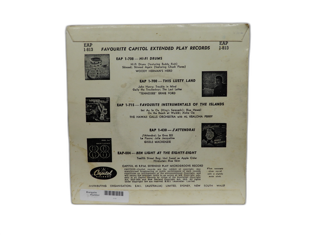 Nat King Cole Around the World 45 Rpm Ep Vinyl Capitol