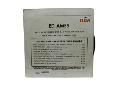 Ed Ames My Cup Runneth Over Rca 45 Ep Vinyl Record