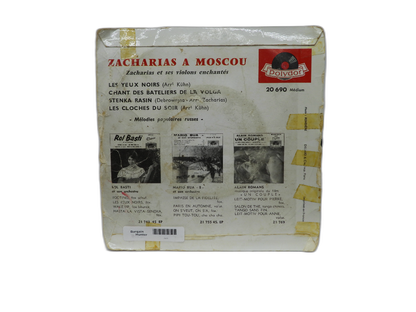 Zacharias a Moscou Polydor 45 Rpm Vinyl Record