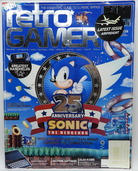Retro Gamer Magazine No 221 Sonic the Hedgehog Special