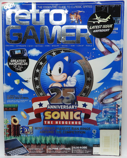 Retro Gamer Magazine No 221 Sonic the Hedgehog Special