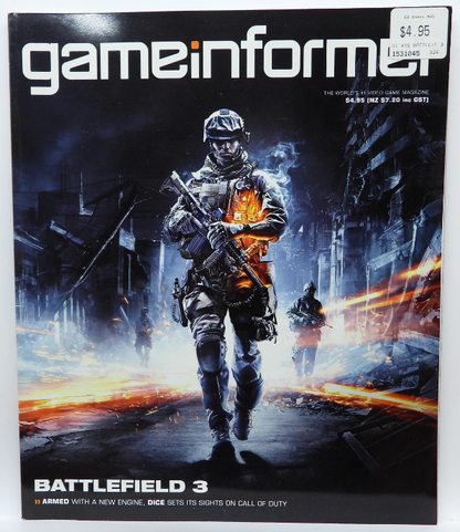 Game Informer Magazine Issue 15 Battlefield 3 Cover