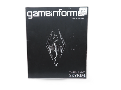 Game Informer Magazine Issue 14 Skyrim the Elder Scrolls V