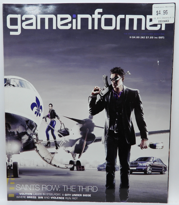 Game Informer Magazine Issue 16 Saints Row the Third