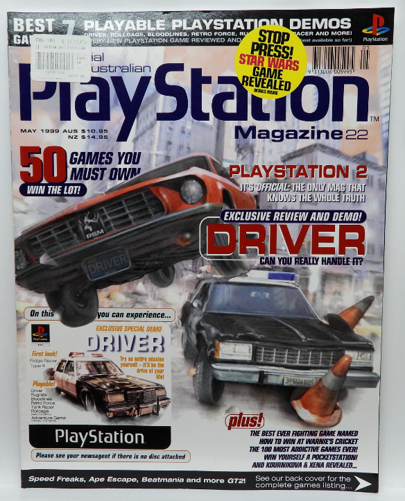 Official Australian Playstation Magazine 22 May 1999 Game