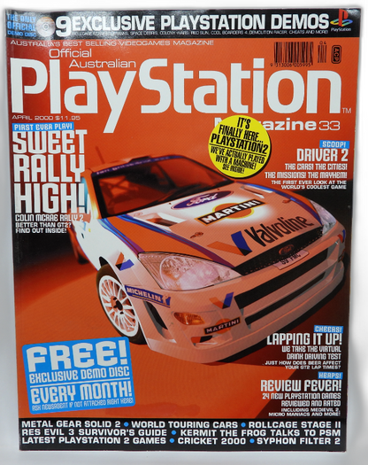Official Australian Playstation Magazine Issue 33 April 2000 Game