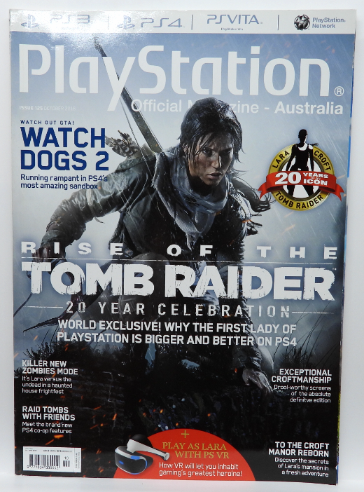 Playstation Official Magazine Issue 125 October 2016 Game