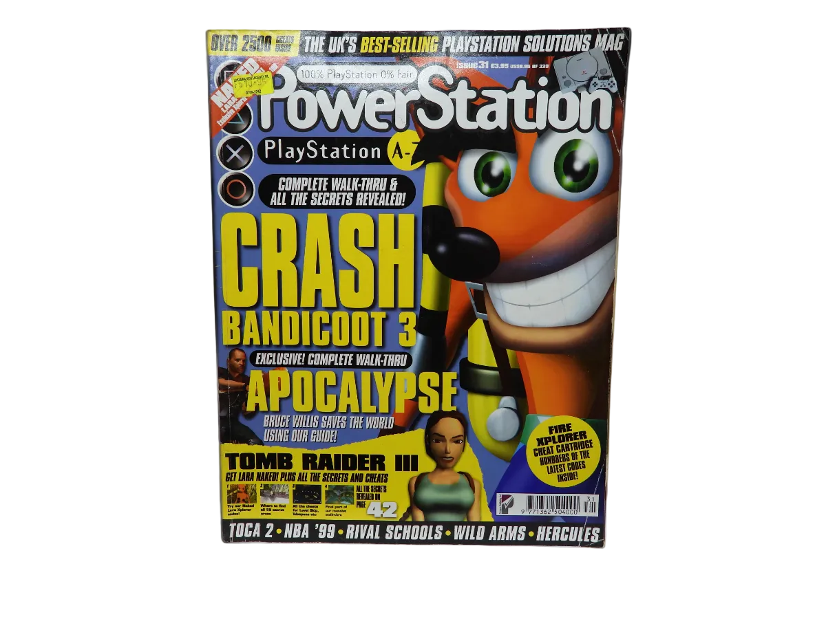 Xplorer V2 Cheat Cartridge Playstation Magazine Issue 31 Game
