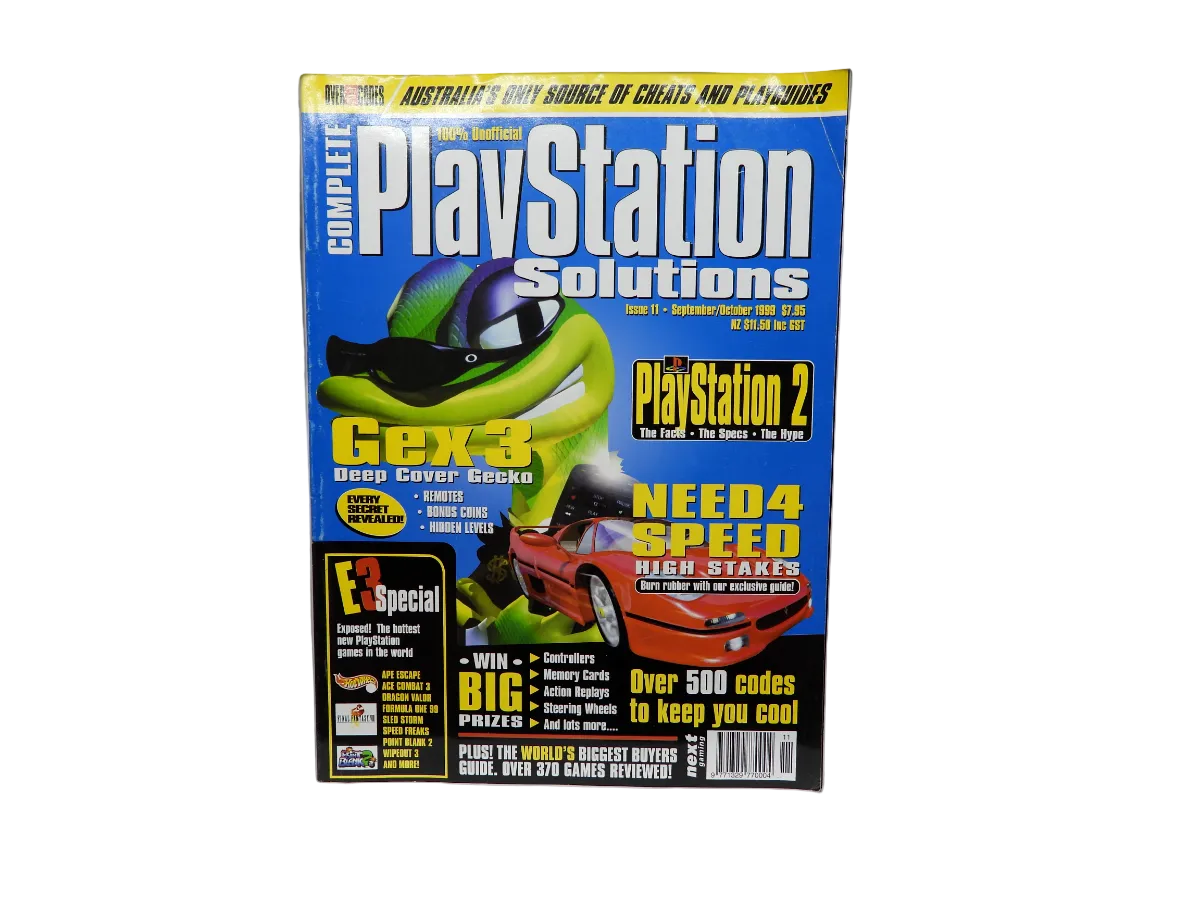 Complete Playstation Solutions Issue 11 September/october 1999 Game