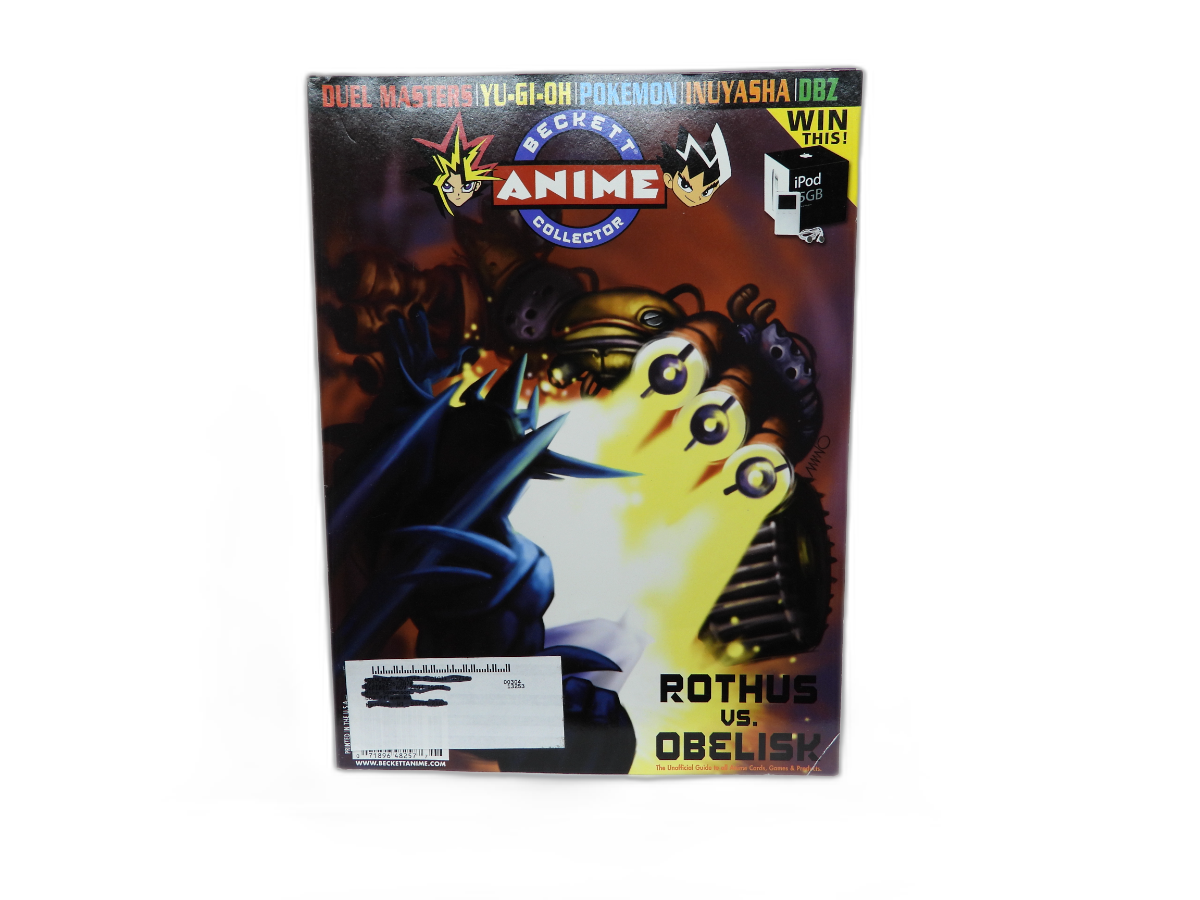 Beckett Anime Collector Magazine 59 July 2004 Yu Gi Oh Pokemon Dbz Inuyasha