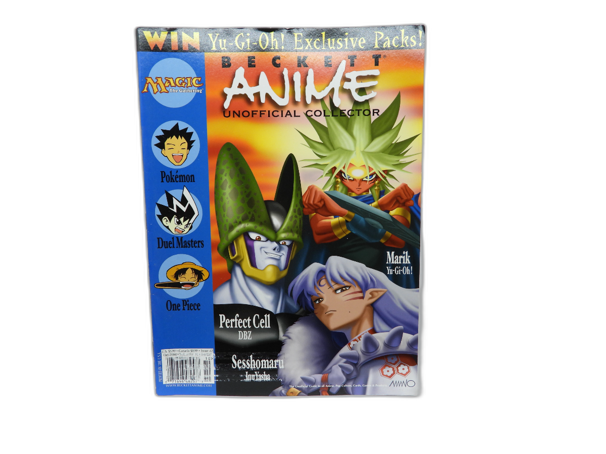 Beckett Anime Unofficial Collector Issue 62 Oct 2004