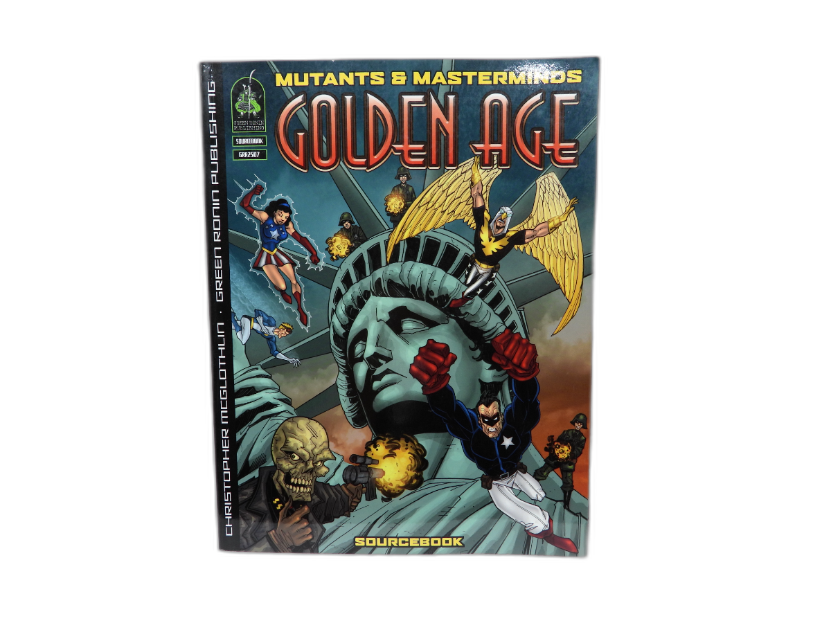 Golden Age Sourcebook Mutants & Masterminds Rpg Green Ronin Publishing