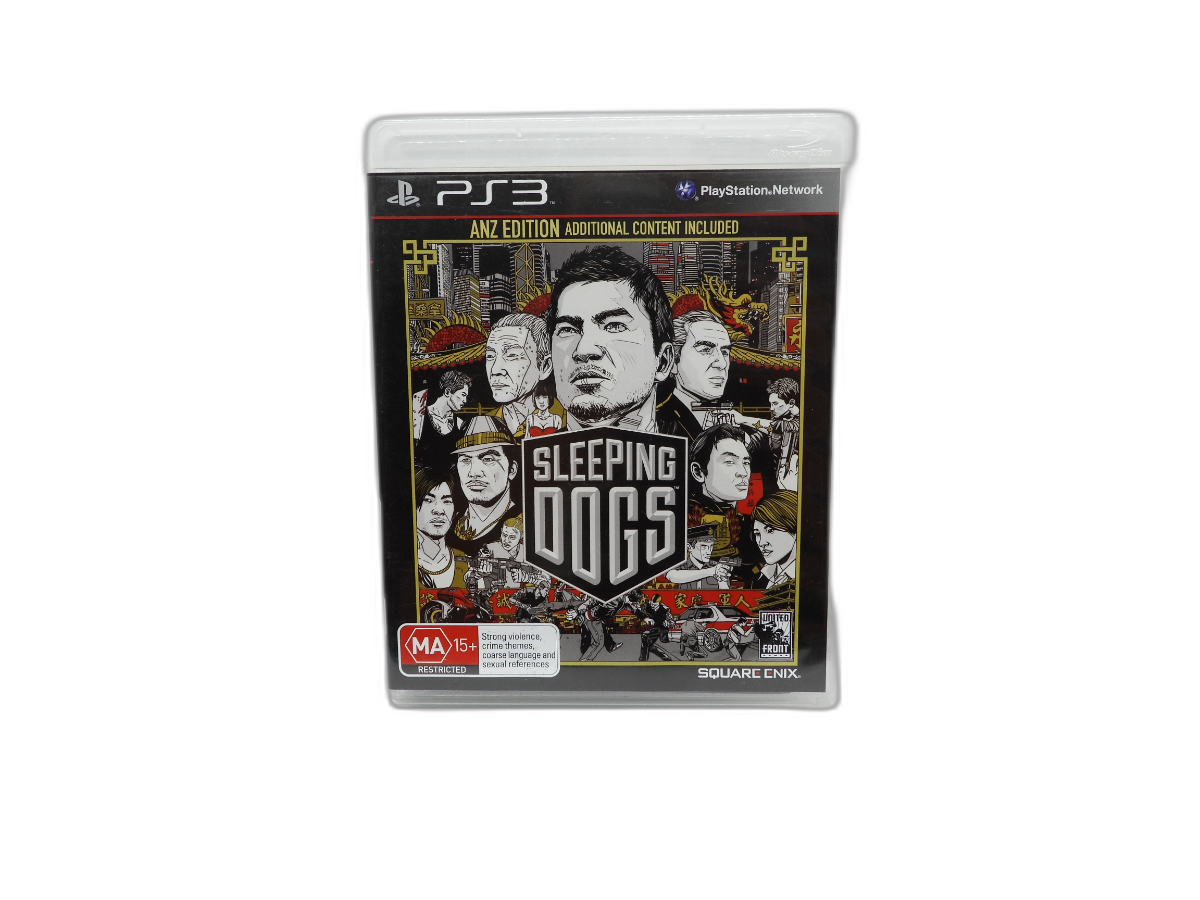 Sleeping Dogs Anz Edition PS3 Game Square Enix