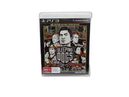 Sleeping Dogs Anz Edition PS3 Game Square Enix