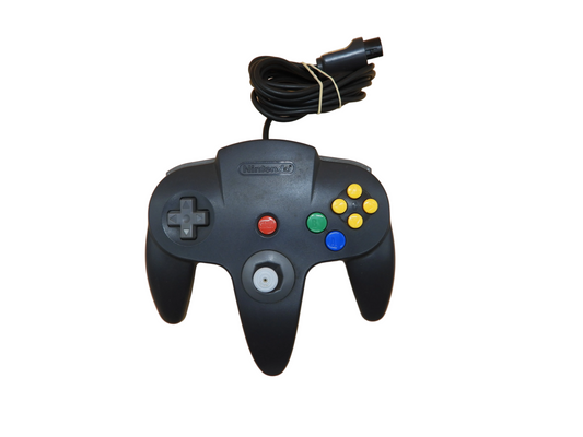 Nintendo 64 Black / Grey Controller / Thumb Stick Worm