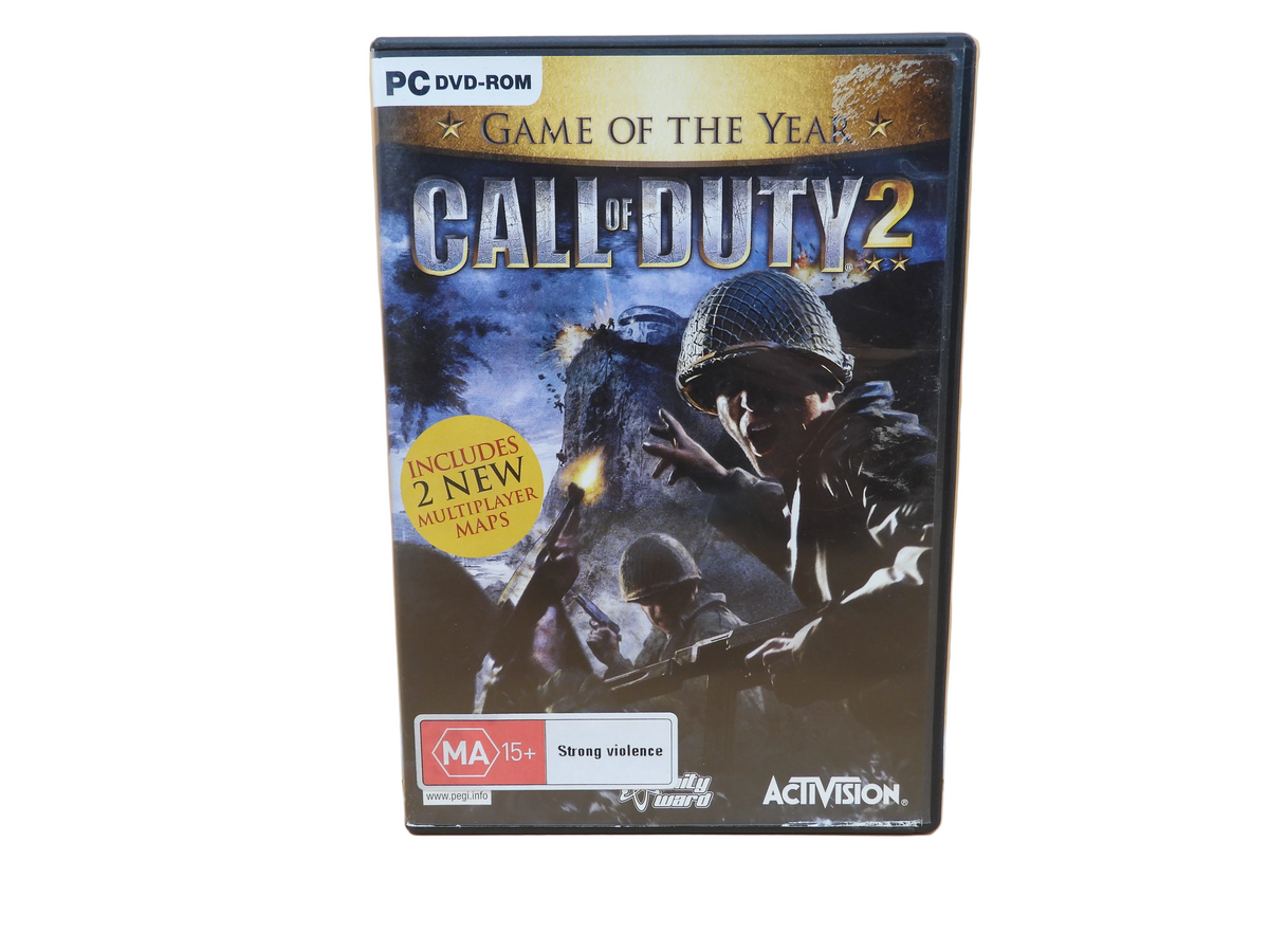 Call of Duty 2 Game of the Year Pc Dvd Rom Activision