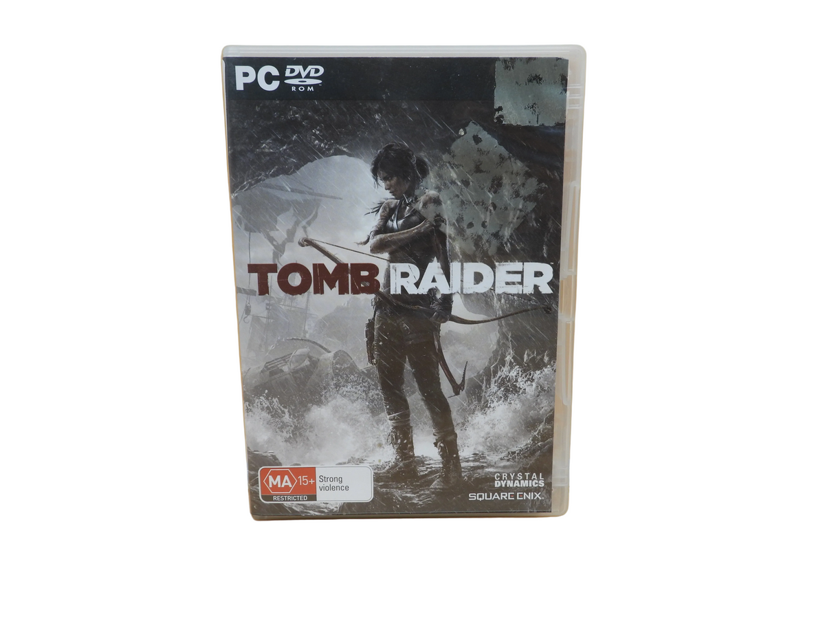 Tomb Raider Pc Dvd Game Square Enix Crystal Dynamics