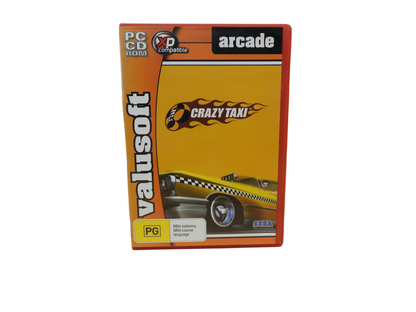 Crazy Taxi Pc Cd Rom Racing Game Sega