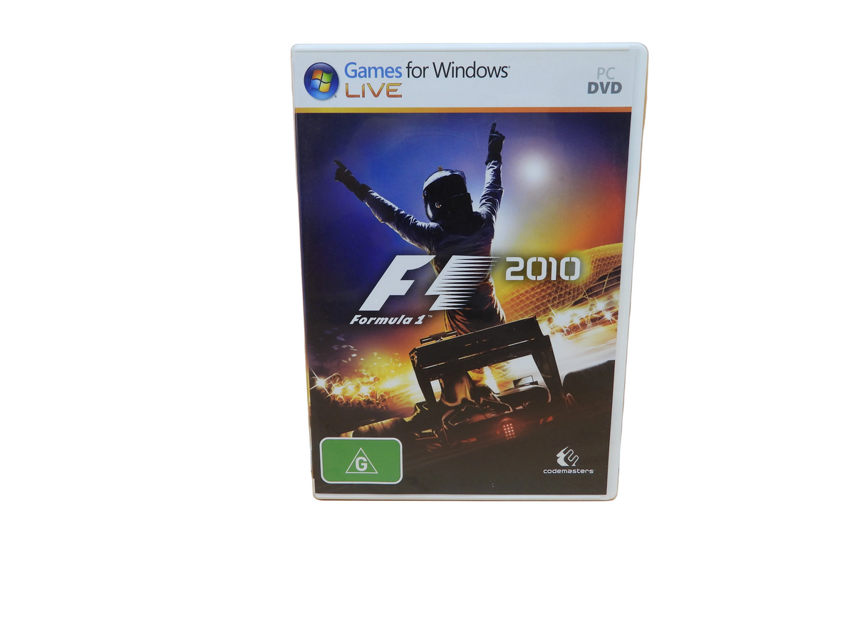 F1 2010 Formula 1 Racing Game Pc Dvd Codemasters
