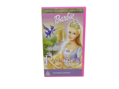 Barbie As Rapunzel Vhs Tape 2002 Universal