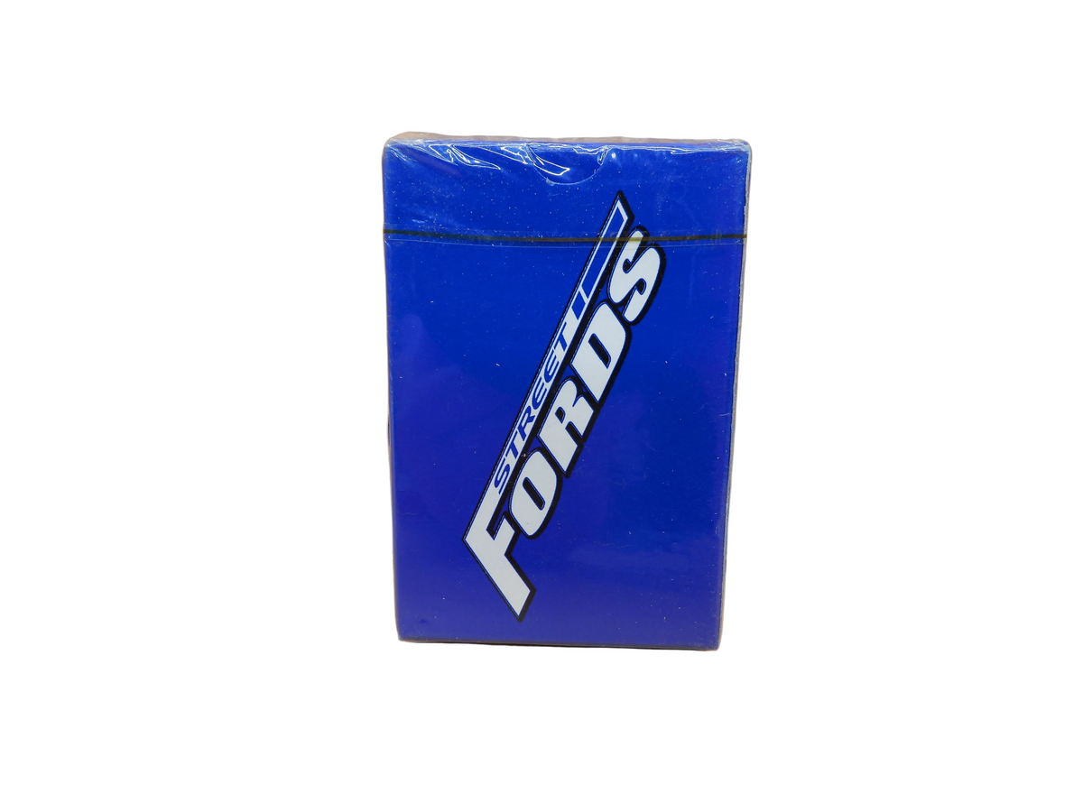 Street Fords Blue Playing Cards Deck