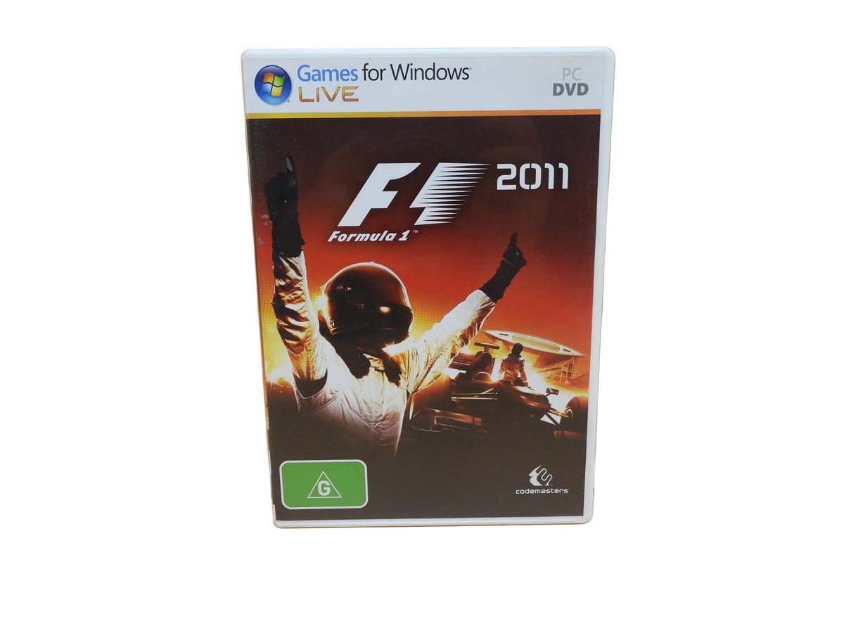 F1 2011 Pc Dvd Racing Game By Codemasters