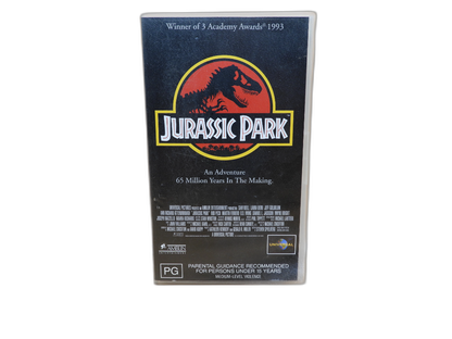 Jurassic Park Vhs Tape Pal Pg Rainbow Products Ltd