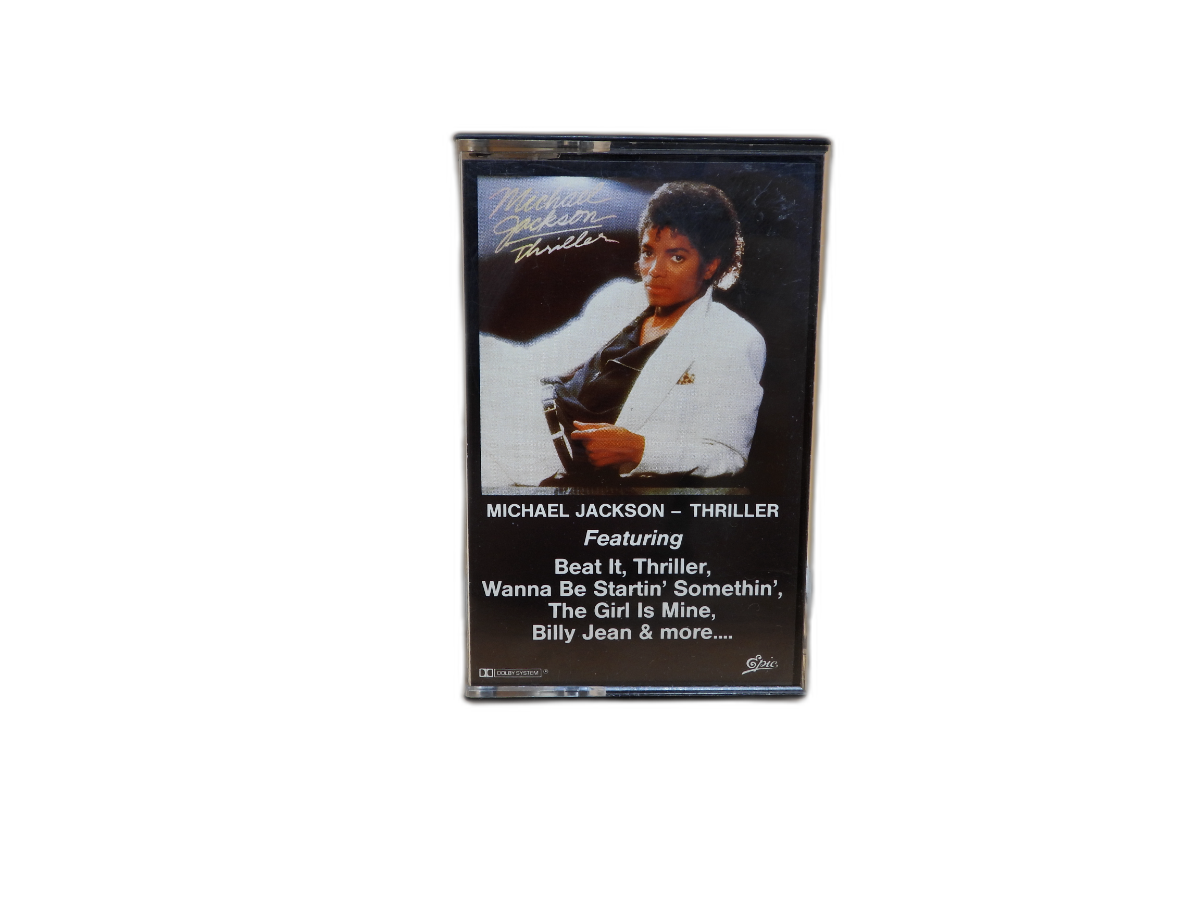 Michael Jackson Thriller Cassette Tape 1982 Epic