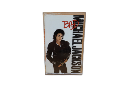 Michael Jackson Bad Cassette Tape