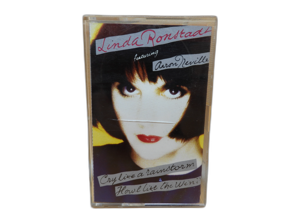 Linda Ronstadt Cry Like a Rainstorm Howl Like the Wind Cassette Tape Elektra Ent
