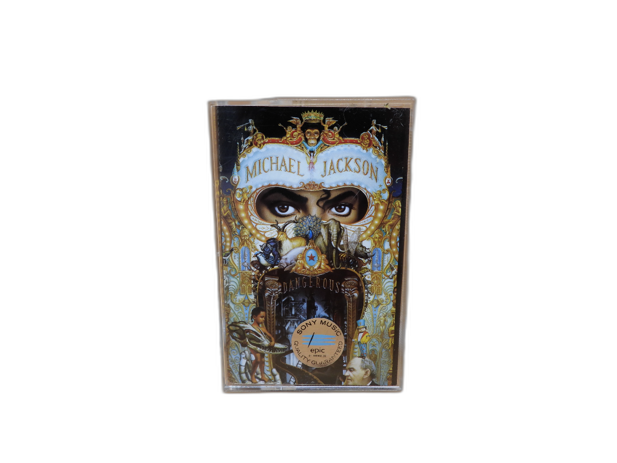 Michael Jackson Dangerous 1991 Cassette Tape Sony Music