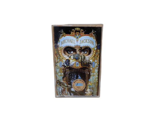 Michael Jackson Dangerous 1991 Cassette Tape Sony Music