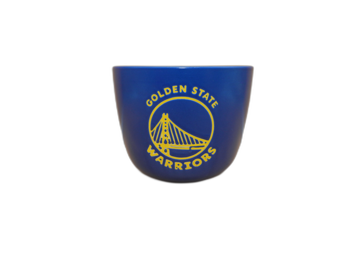 Golden State Warriors Blue Ceramic Snack Bowl Typo