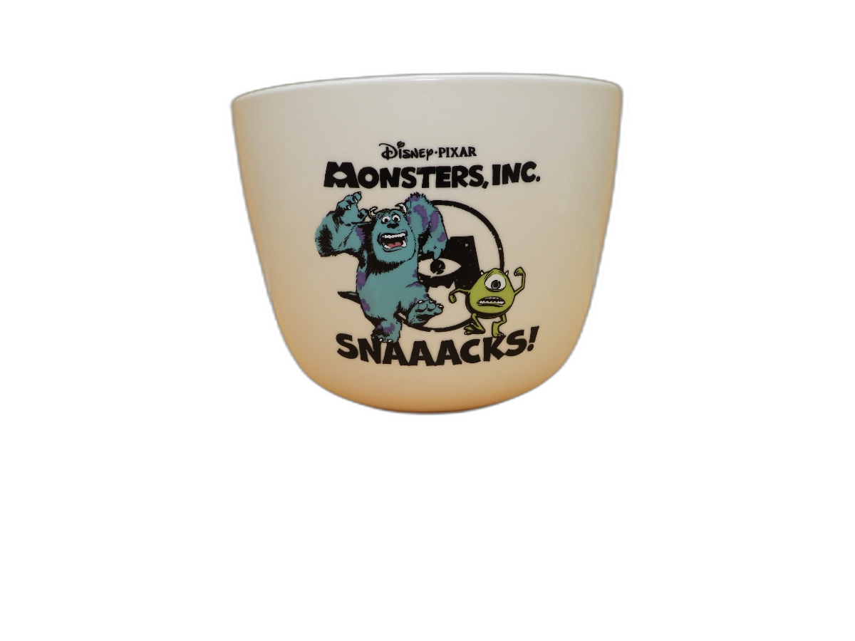 Monsters Inc Stoneware Snack Bowl Disney Pixar Typo