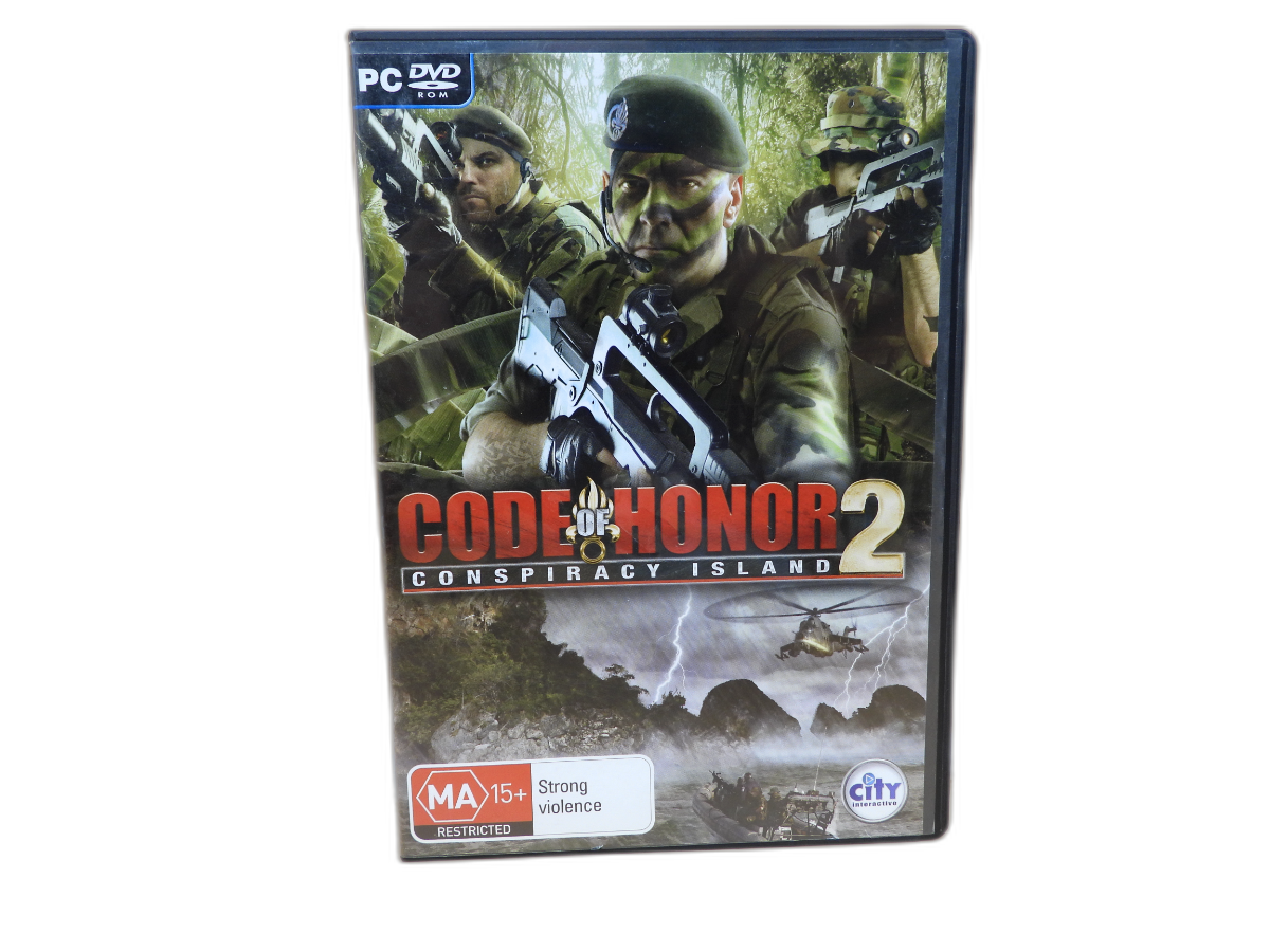 Code of Honor 2 Conspiracy Island Pc Dvd Rom City Interactive Game